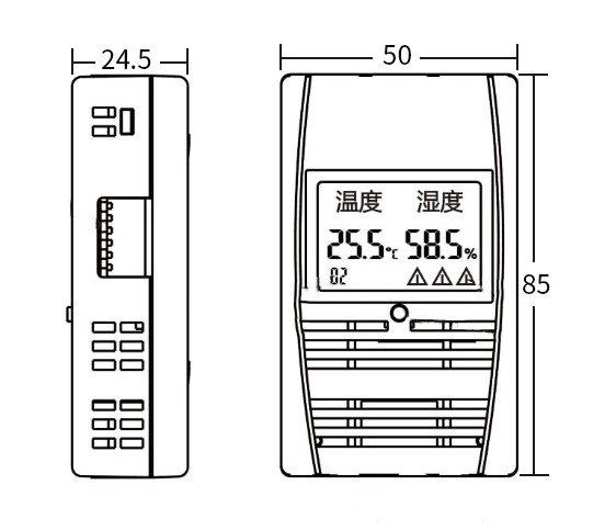 SPD-HT485_D機架溫濕度傳感器，機架溫濕度傳感器